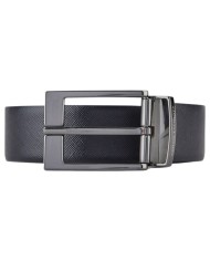 Cintura Uomo Armani Exchange Reversibile Leather Blue Navy Grey