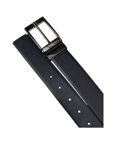 Cintura Uomo Armani Exchange Reversibile Leather Blue Navy Grey