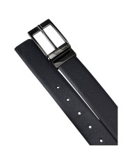 Cintura Uomo Armani Exchange Reversibile Leather Blue Navy Grey