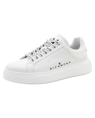 Sneaker Uomo John Richmond 29100 D Action Leather Logo Leather  White