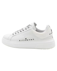 Sneaker Uomo John Richmond 29100 D Action Leather Logo Leather  White