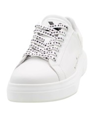 Sneaker Uomo John Richmond 29100 D Action Leather Logo Leather  White
