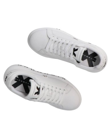 Sneaker Uomo John Richmond 29101 B Action Leather Logo Leather  White