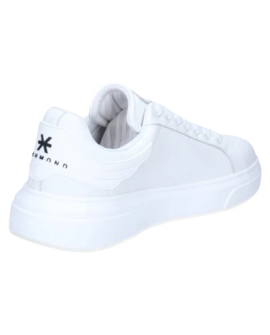 Sneaker Uomo John Richmond 29103 A Action Leather Logo Leather  White