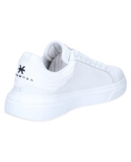 Sneaker Uomo John Richmond 29103 A Action Leather Logo Leather  White