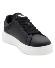Sneaker Uomo John Richmond 29103 B Action Leather Logo Leather Black