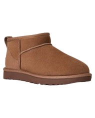 Stivale Donna UGG Classic Ultra Mini Montone Idrorepellente Rocky Oak