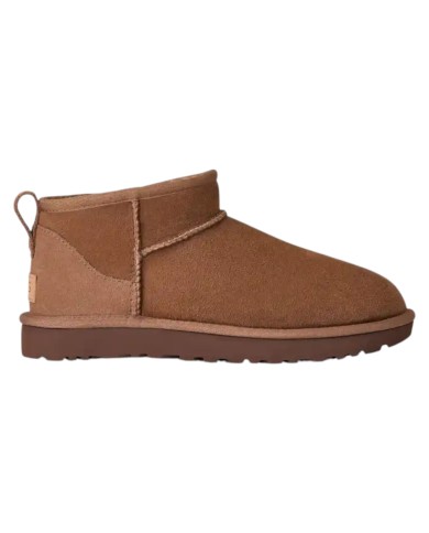 Stivale Donna UGG Classic Ultra Mini Montone Idrorepellente Rocky Oak