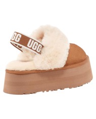 Ciabatta Donna UGG W Funkette Plateau Chestnut Camel