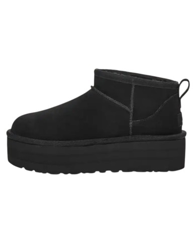 Stivale Donna UGG Classic Ultra Mini Platform Montone Idrorepellente Blk