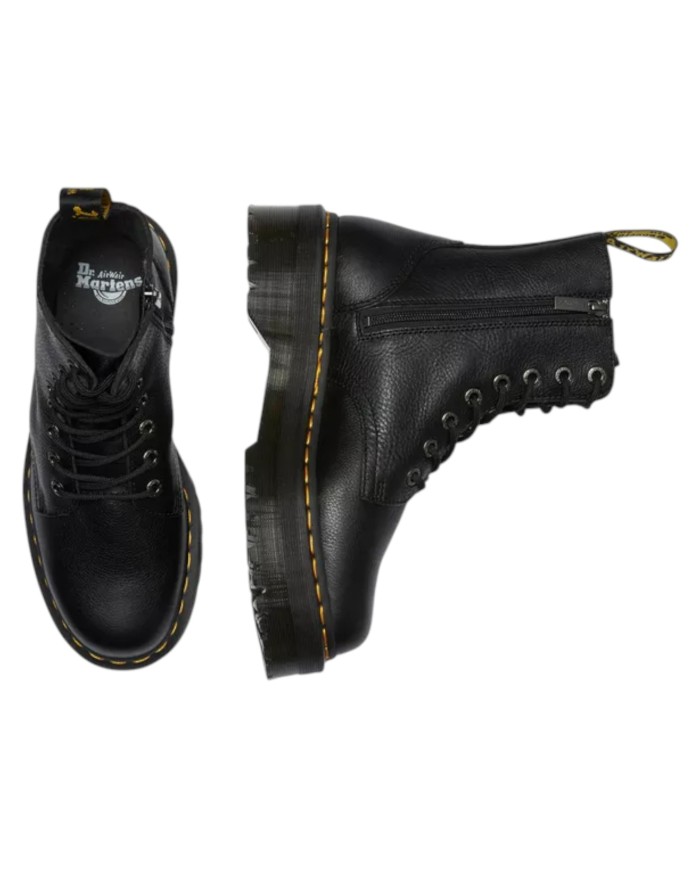 Anfibio Donna Dr Martens Jadon III Stivale Platform in Pelle Pisa