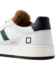 Sneaker Uomo Date Court 2.0 Vintage Leather White Cuoio