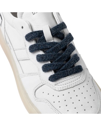 Sneaker Uomo Date Court 2.0 Transparent Leather White