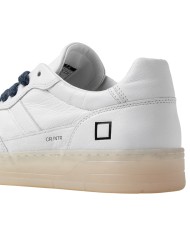 Sneaker Uomo Date Court 2.0 Transparent Leather White