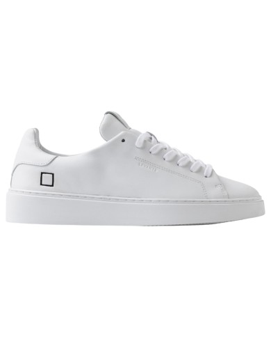 Sneaker Uomo Date Levante Mono Leather White