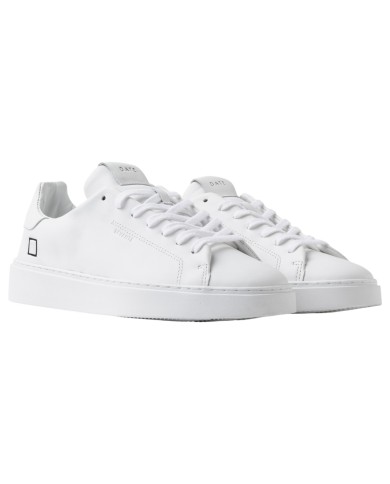 Sneaker Uomo Date Levante Mono Leather White