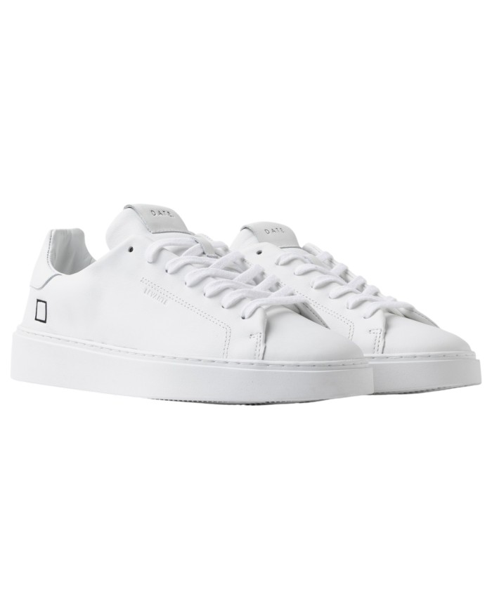 Sneaker Uomo Date Levante Mono Leather White