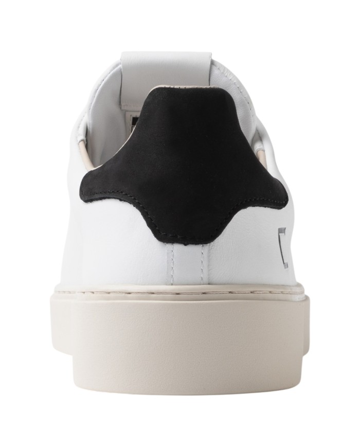 Sneaker Uomo Date Levante Calf Leather White Black