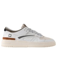 Sneaker Uomo Date Torneo Colored Leather White Army