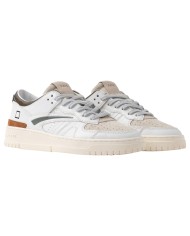 Sneaker Uomo Date Torneo Colored Leather White Army