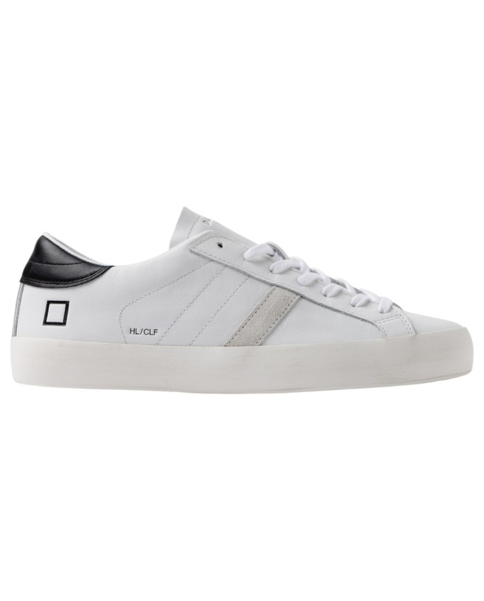Sneaker Uomo Date Hill Low Calf Leather White Black