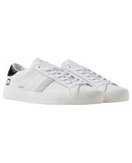 Sneaker Uomo Date Hill Low Calf Leather White Black