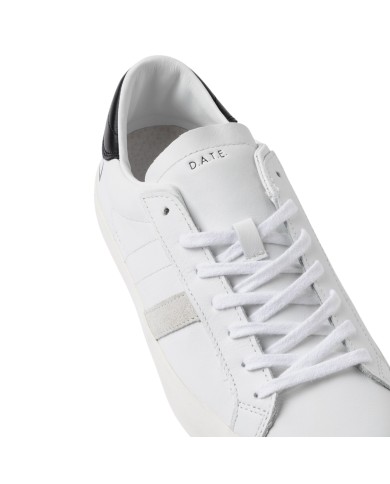 Sneaker Uomo Date Hill Low Calf Leather White Black