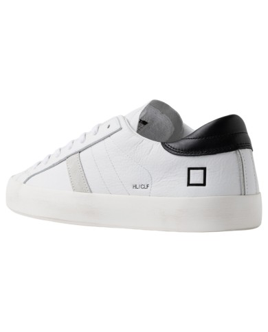 Sneaker Uomo Date Hill Low Calf Leather White Black