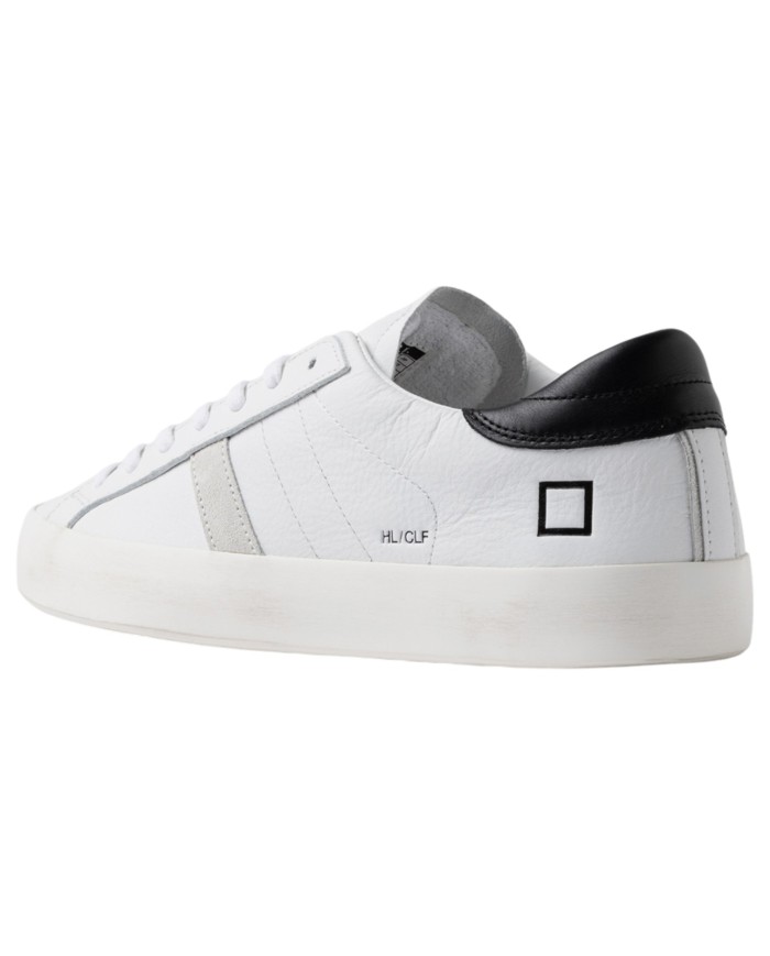 Sneaker Uomo Date Hill Low Calf Leather White Black