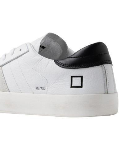 Sneaker Uomo Date Hill Low Calf Leather White Black