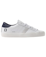 Sneaker Uomo Date Hill Low Calf Leather White Blue