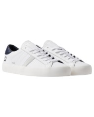 Sneaker Uomo Date Hill Low Calf Leather White Blue