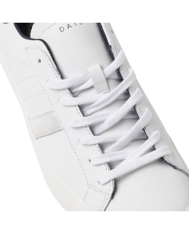 Sneaker Uomo Date Hill Low Calf Leather White Blue
