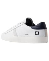 Sneaker Uomo Date Hill Low Calf Leather White Blue