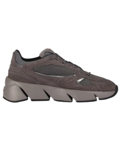 Sneaker Uomo Paciotti Blade Runner Mesh Suede Gray