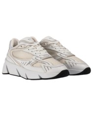Sneaker Uomo Paciotti Blade Runner Mesh Leather White