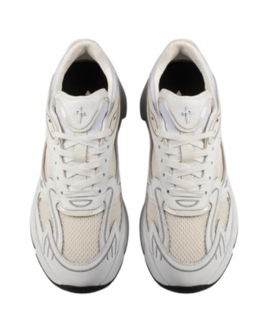 Sneaker Uomo Paciotti Blade Runner Mesh Leather White