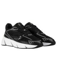 Sneaker Uomo Paciotti Blade Runner Mesh Leather Black