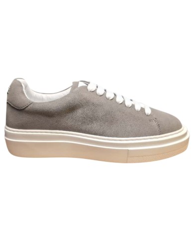 Sneaker Uomo Paciotti Blade Suede Gray Cemento