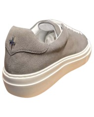 Sneaker Uomo Paciotti Blade Suede Gray Cemento