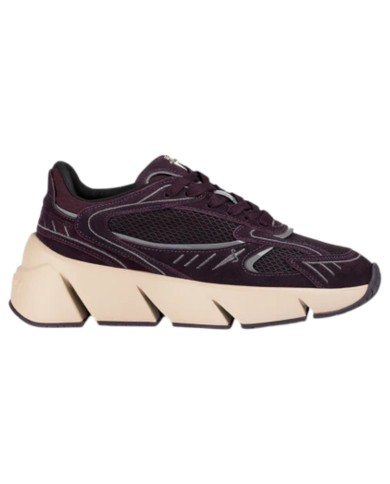 Sneaker Donna Paciotti Blade Runner Mesh Suede Pinot Purple