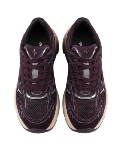 Sneaker Donna Paciotti Blade Runner Mesh Suede Pinot Purple