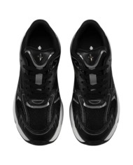 Sneaker Donna Paciotti Blade Runner Mesh Leather Black Antracite