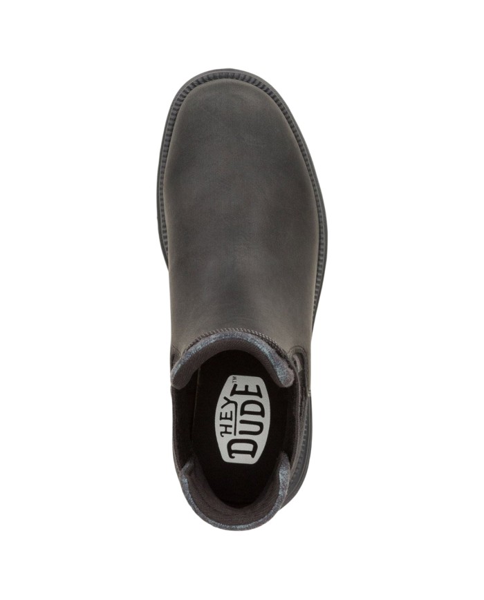 Stivaletto Uomo HeyDude Beatles Branson Classic Leather Black