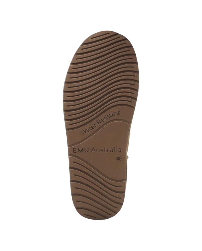 Stivale Donna Emu Australia Stinger Micro Flattform Ultra Mini Montone Coriander