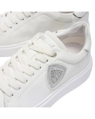 Sneakers Donna Blauer Venus 01 Nub Leather White