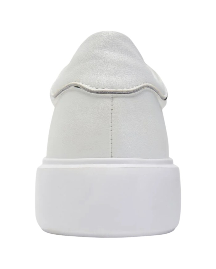 Sneakers Donna Blauer Venus 01 Nub Leather White