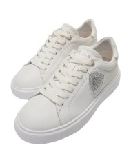 Sneakers Donna Blauer Venus 01 Nub Leather White