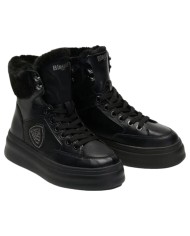 Stivaletto Donna Blauer Emery 01 Lea Leather Black