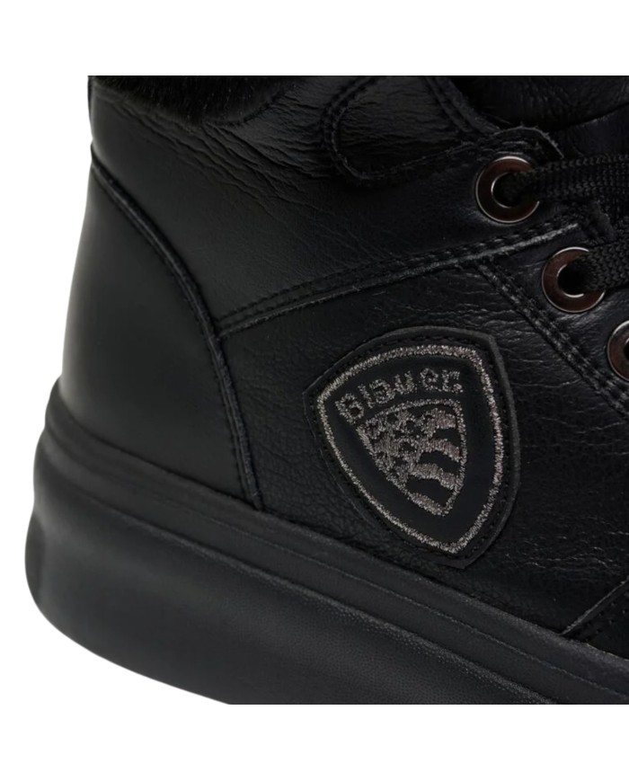 Stivaletto Donna Blauer Emery 01 Lea Leather Black